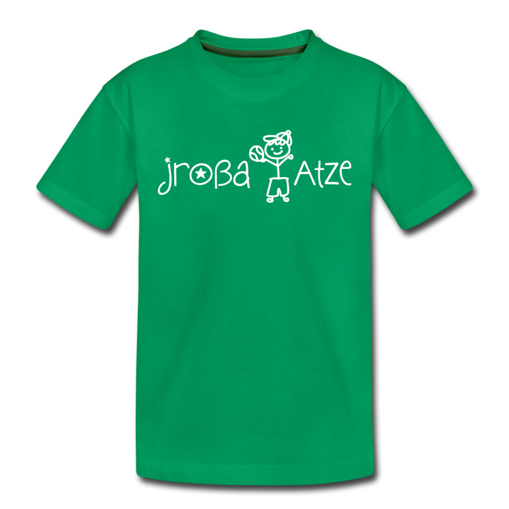 Jroßa atze - Kinder Premium T-Shirt - Kelly Green