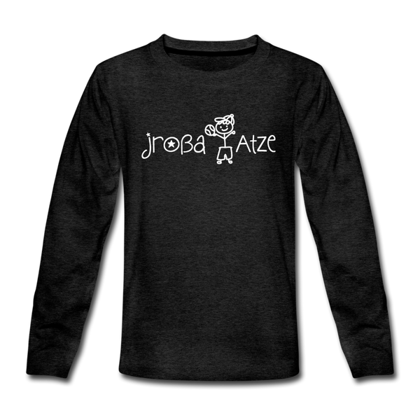 Jroßa atze - Teenager Langarmshirt - Anthrazit
