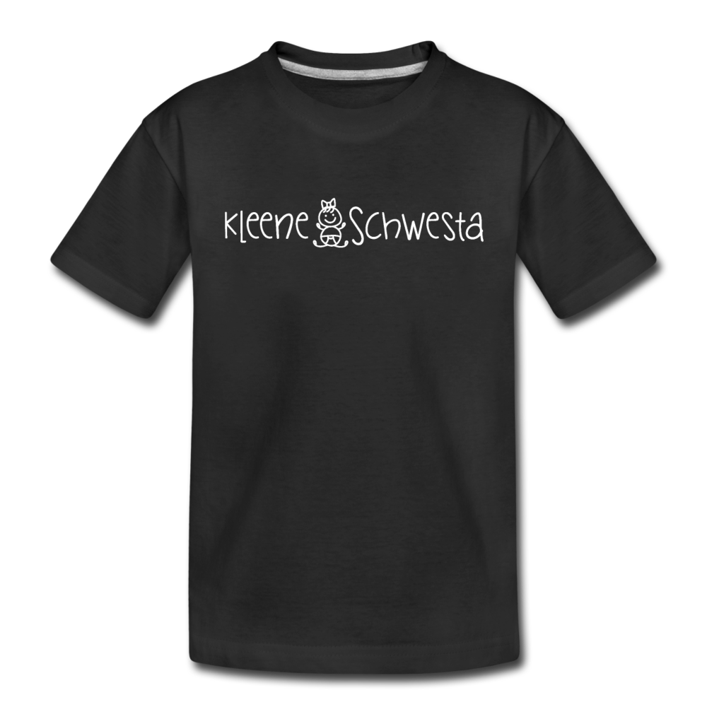 Meene Schwesta - Kinder Premium T-Shirt - Schwarz