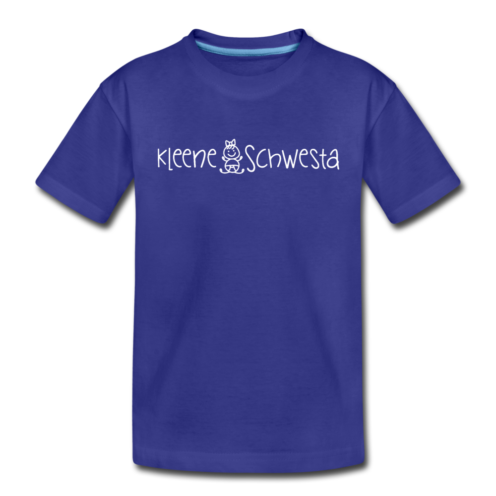 Meene Schwesta - Kinder Premium T-Shirt - Königsblau