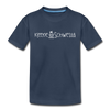 Meene Schwesta - Kinder Premium T-Shirt - Navy