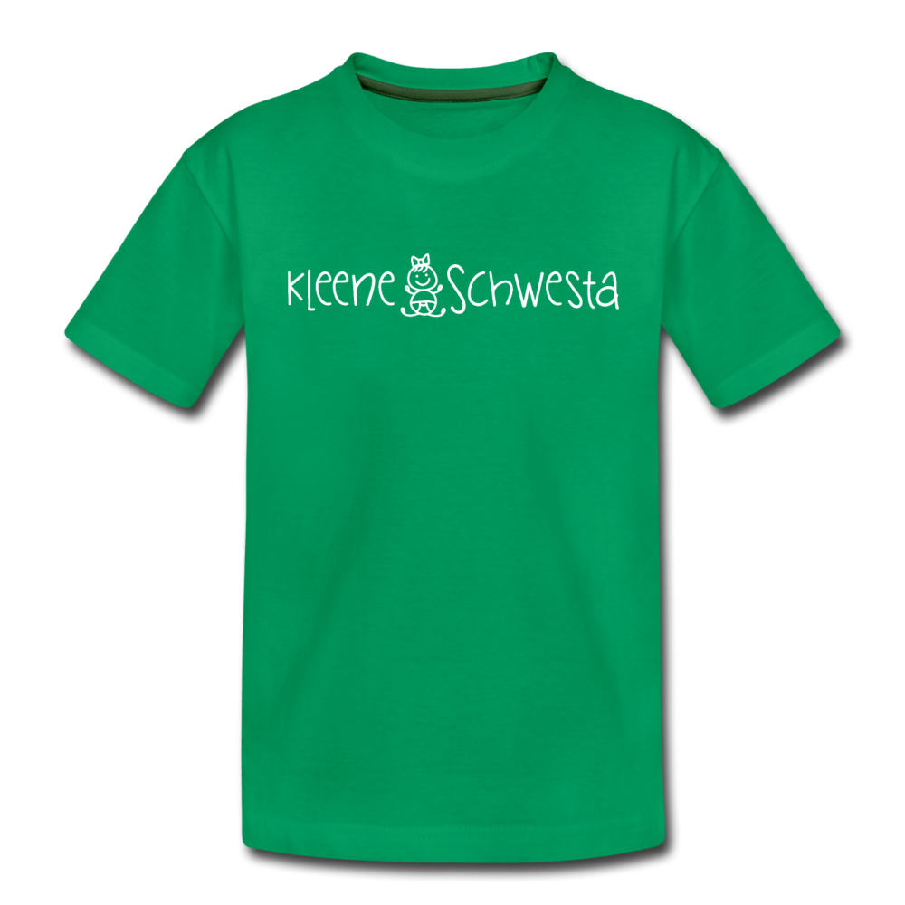 Meene Schwesta - Kinder Premium T-Shirt - Kelly Green
