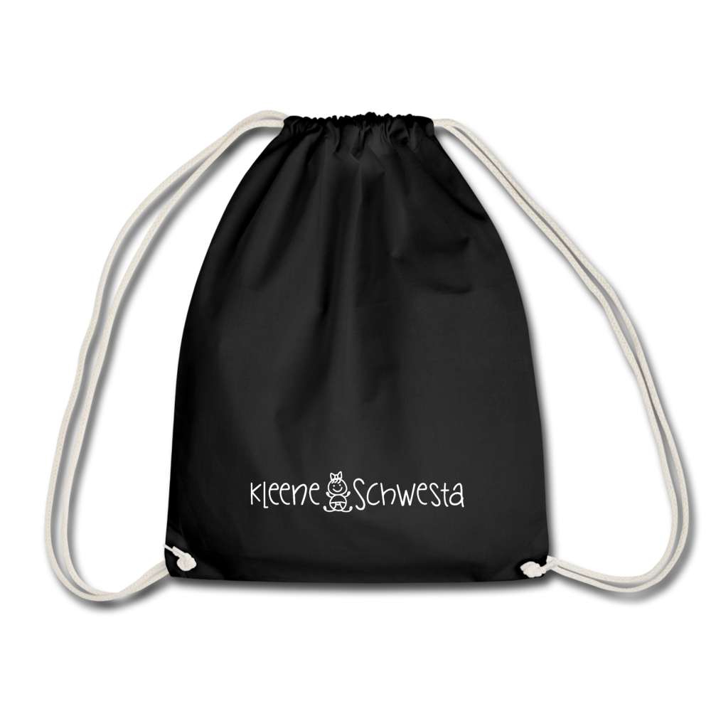 Meene Schwesta - Turnbeutel - Schwarz