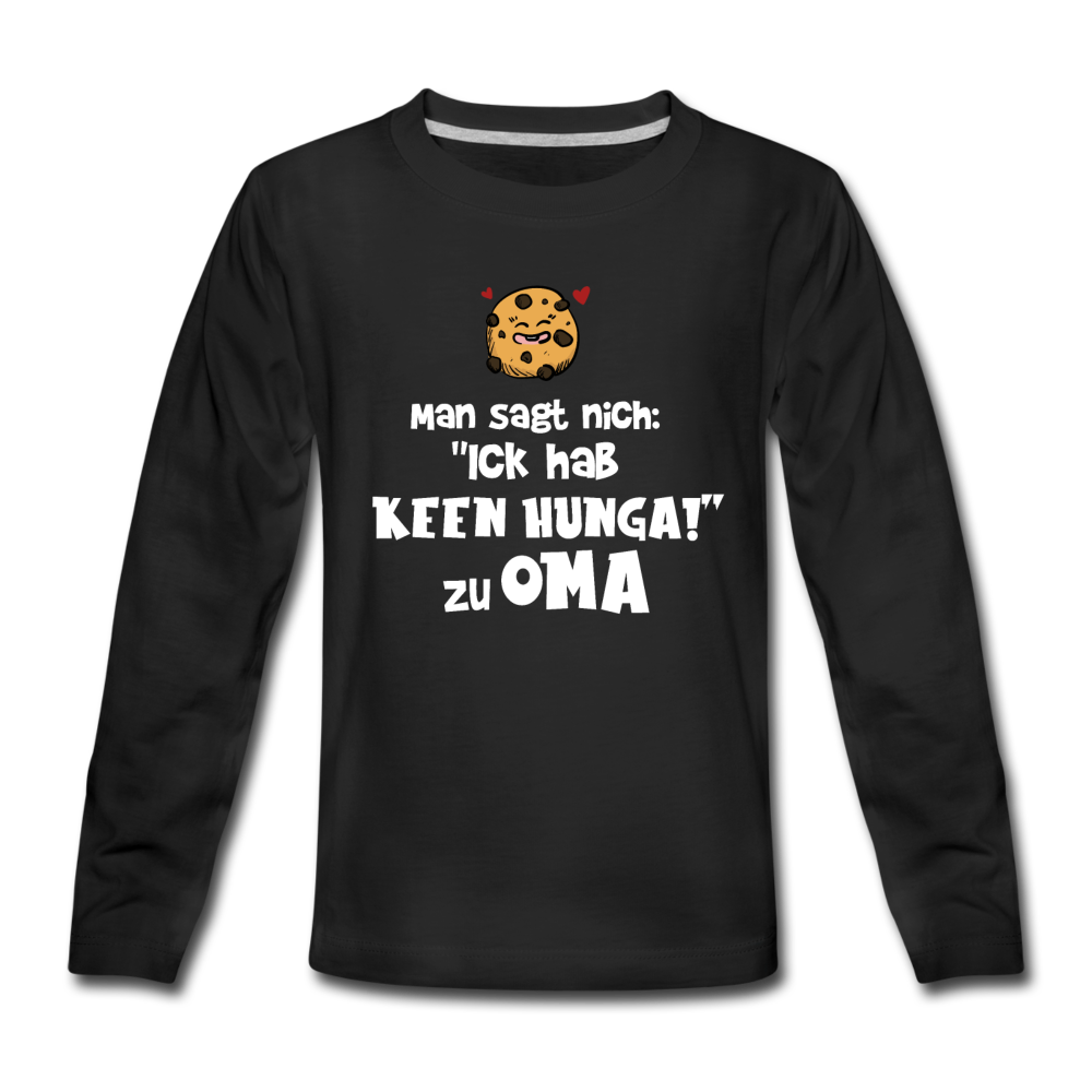 Keen Hunga - Kinder Langarmshirt - Schwarz