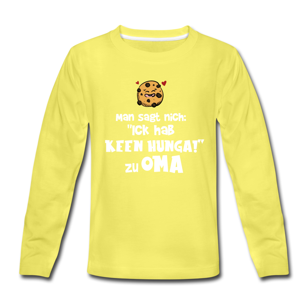Keen Hunga - Kinder Langarmshirt - Gelb