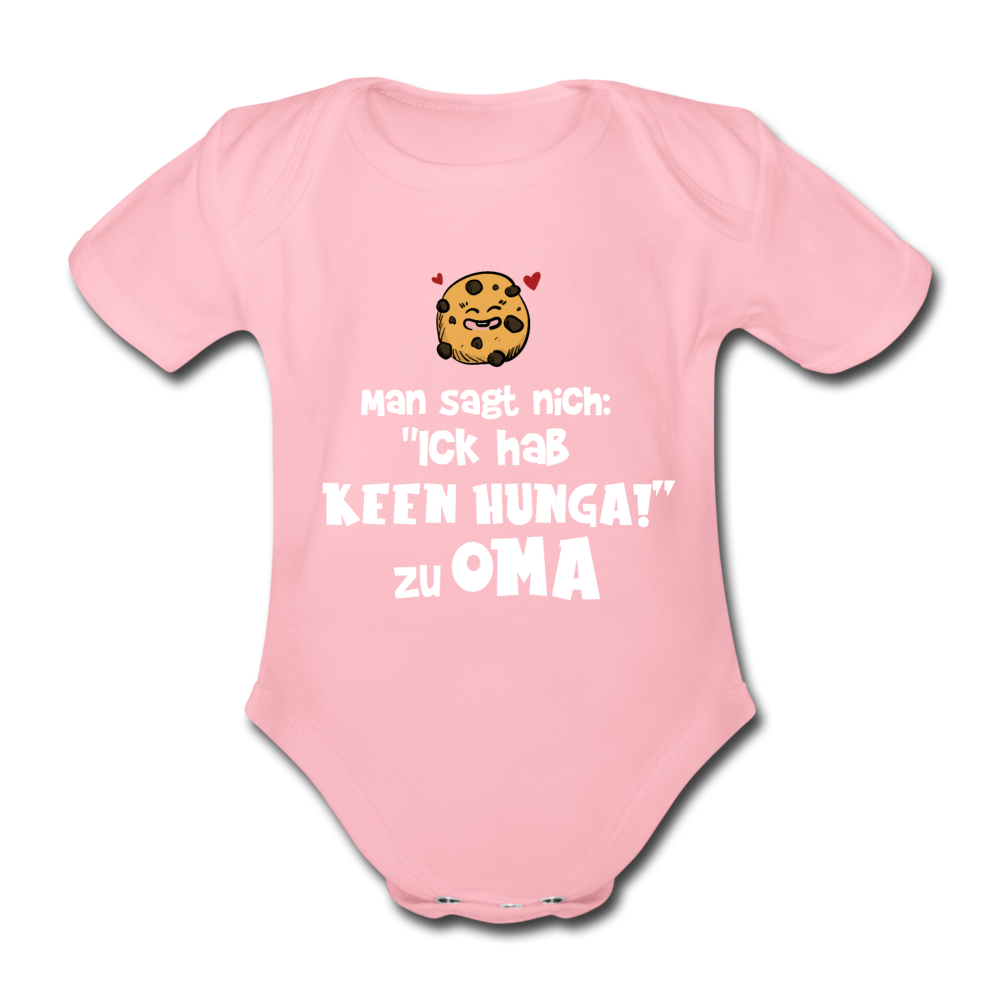Keen Hunga - Bio-Kurzarmbody - Hellrosa