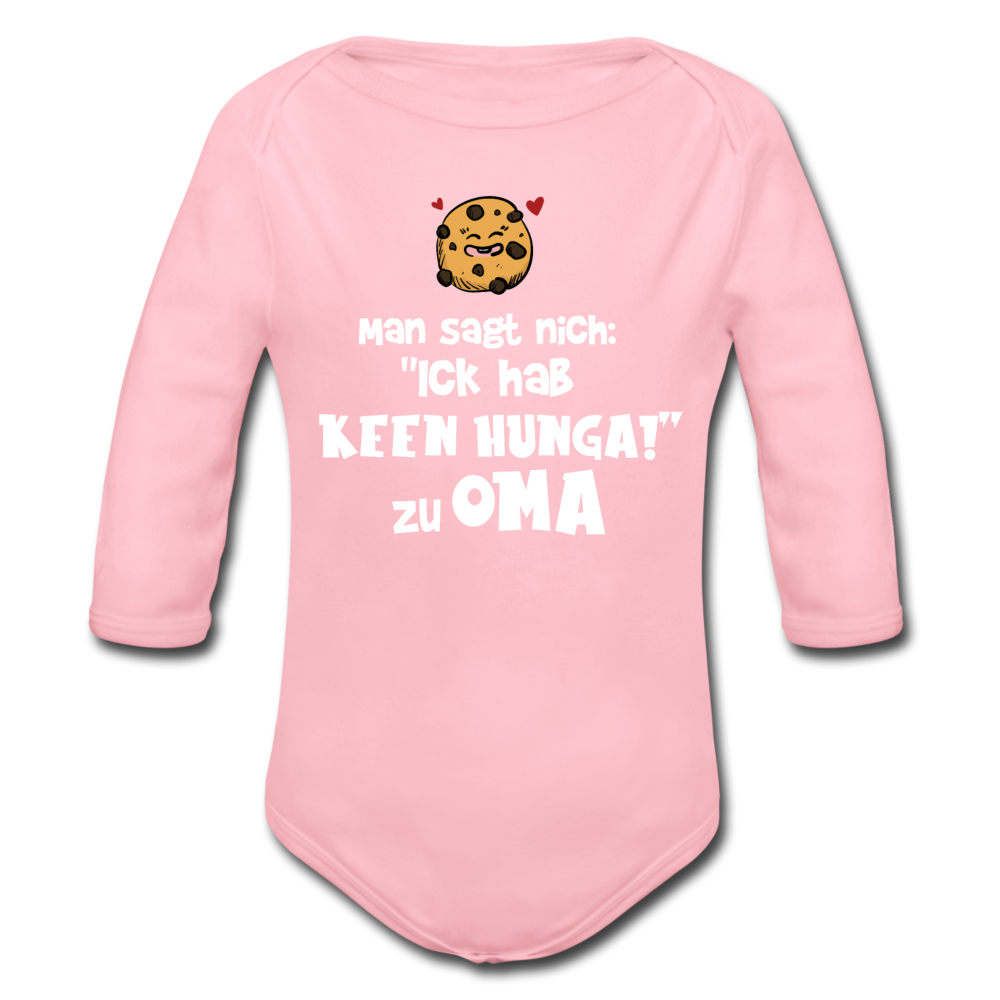 Keen Hunga - Bio-Langarmbody - Hellrosa