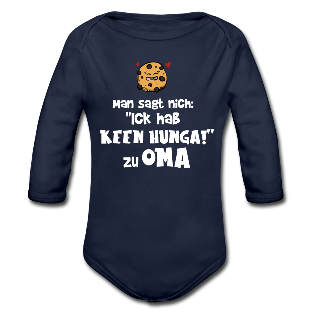 Keen Hunga - Bio-Langarmbody - Dunkelnavy