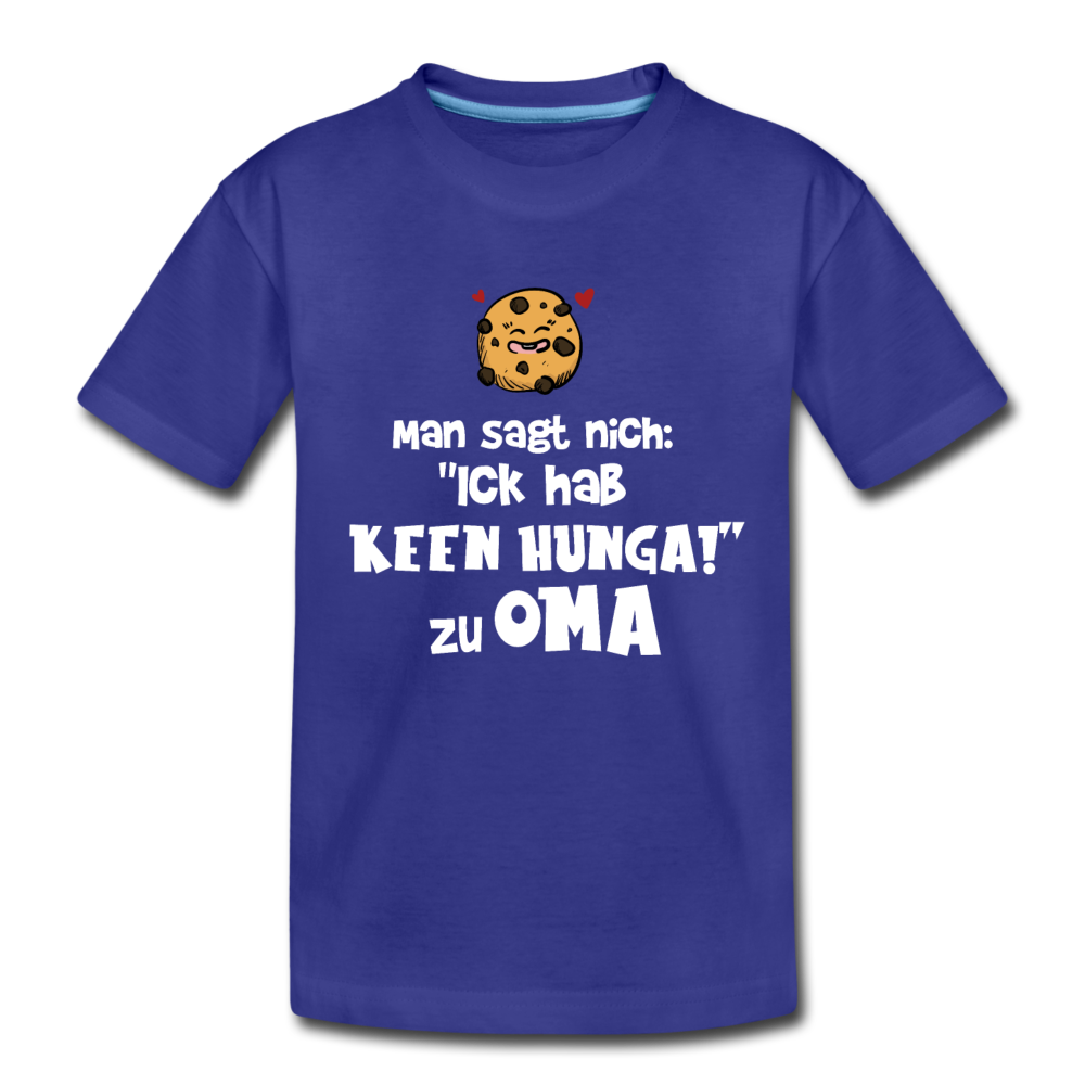 Keen Hunga - Kinder Premium T-Shirt - Königsblau