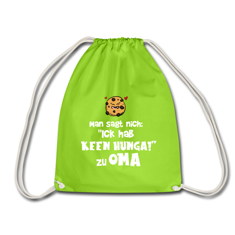 Keen Hunga - Turnbeutel - Neongrün