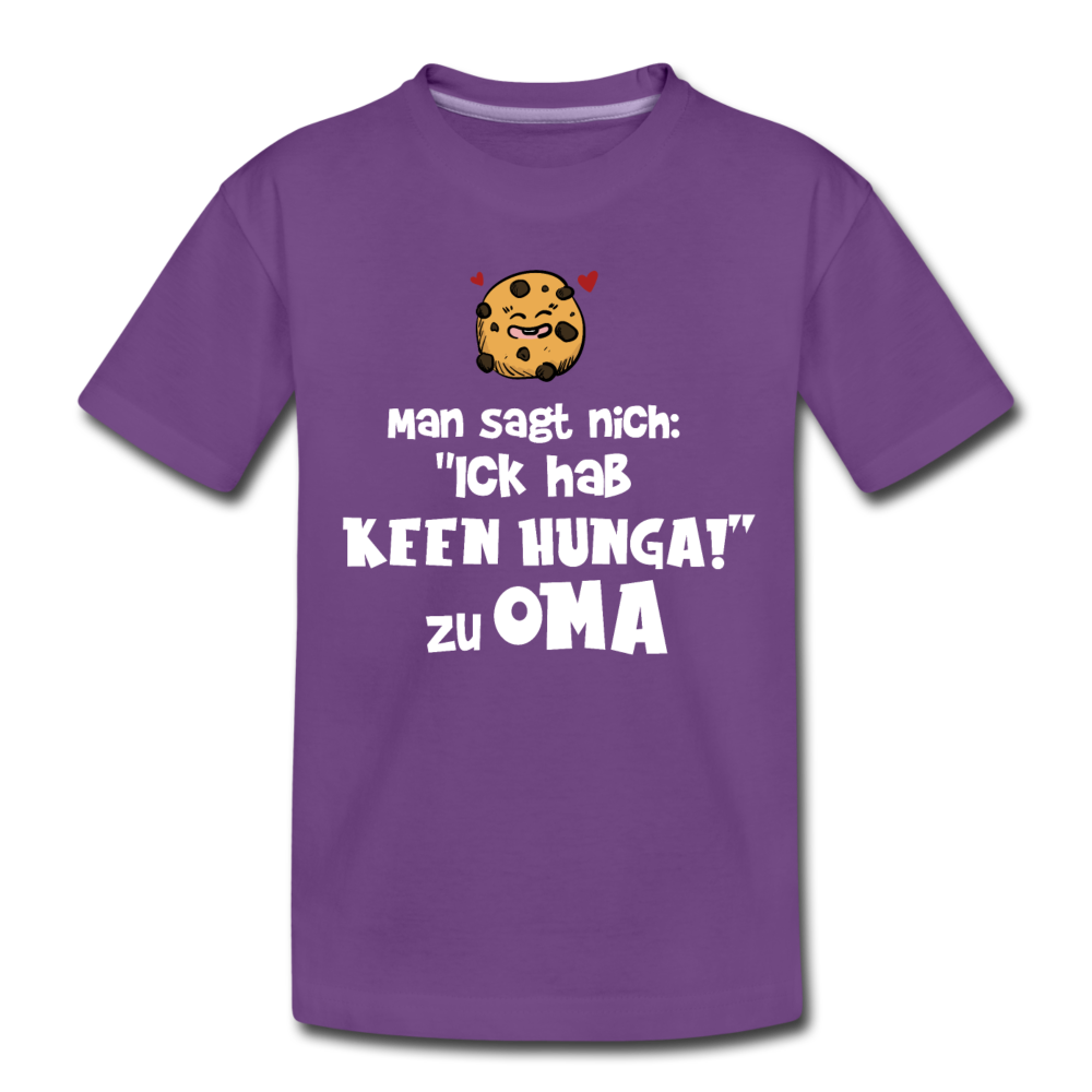 Keen Hunga - Teenager Premium T-Shirt - Lila
