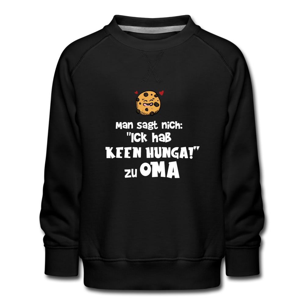 Keen Hunga - Kinder Premium Sweatshirt - Schwarz