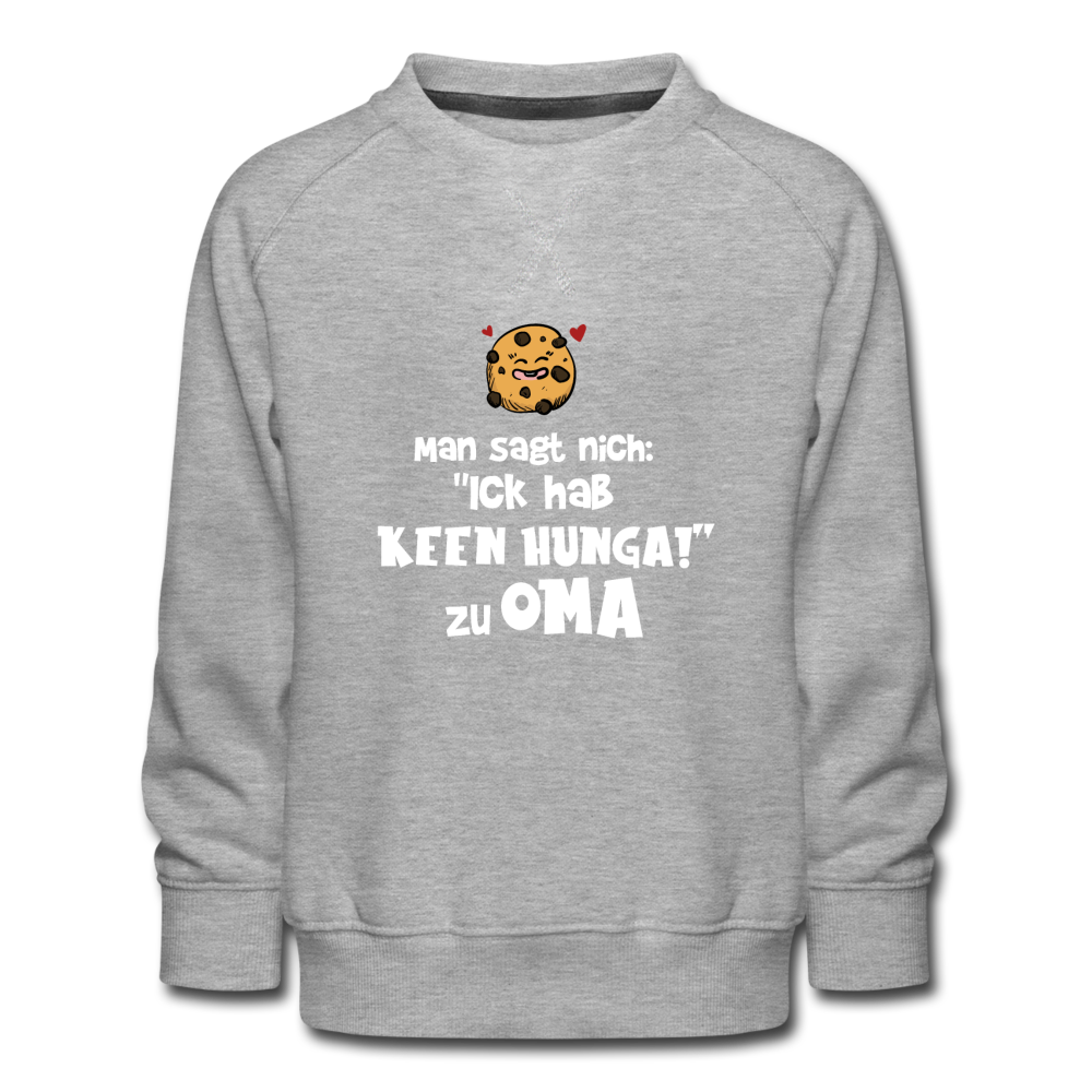 Keen Hunga - Kinder Premium Sweatshirt - Grau meliert