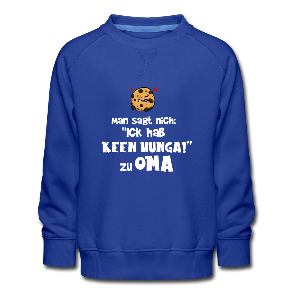 Keen Hunga - Kinder Premium Sweatshirt - Royalblau