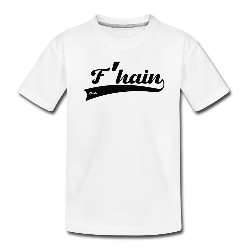 F'hain - Kinder Premium T-Shirt - Weiß