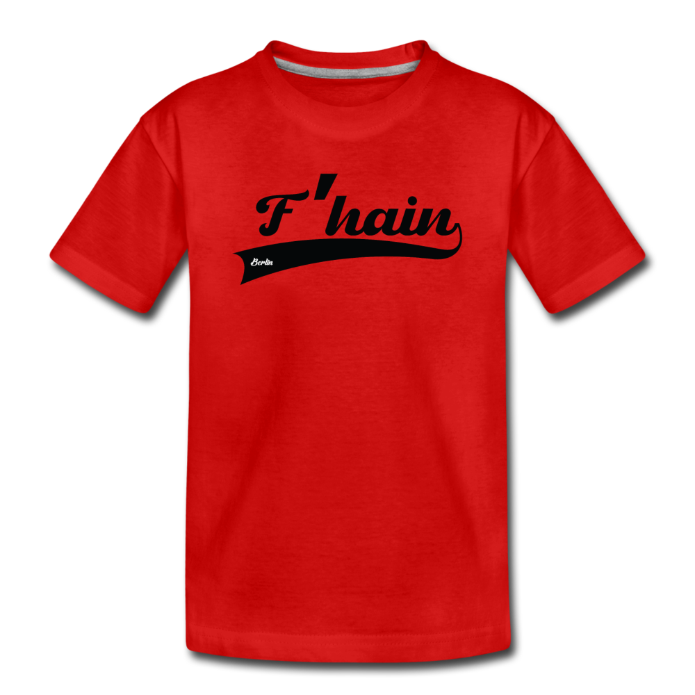 F'hain - Kinder Premium T-Shirt - Rot