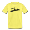 F'hain - Kinder Premium T-Shirt - Gelb