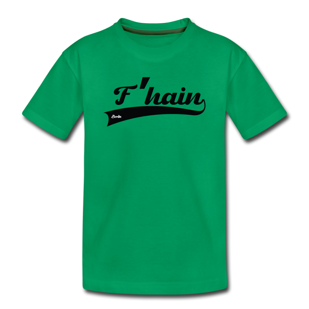 F'hain - Kinder Premium T-Shirt - Kelly Green