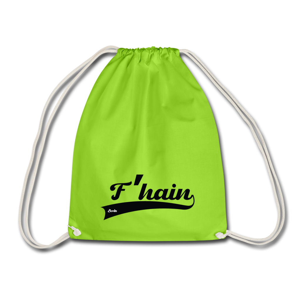 F'hain - Turnbeutel - Neongrün