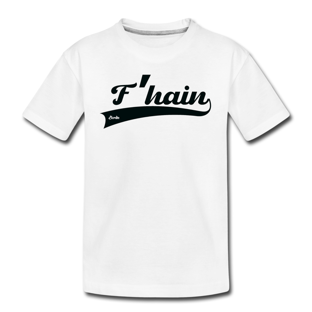 F'hain - Teenager Premium T-Shirt - Weiß