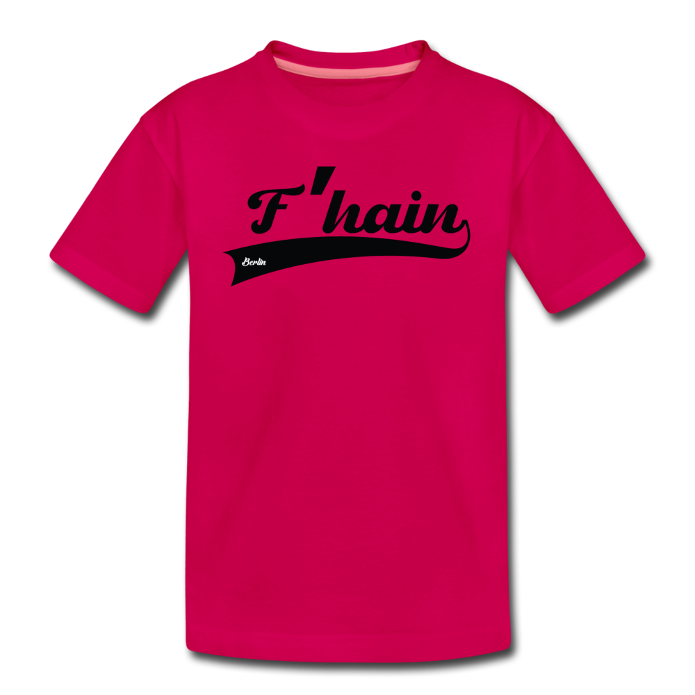 F'hain - Teenager Premium T-Shirt - dunkles Pink