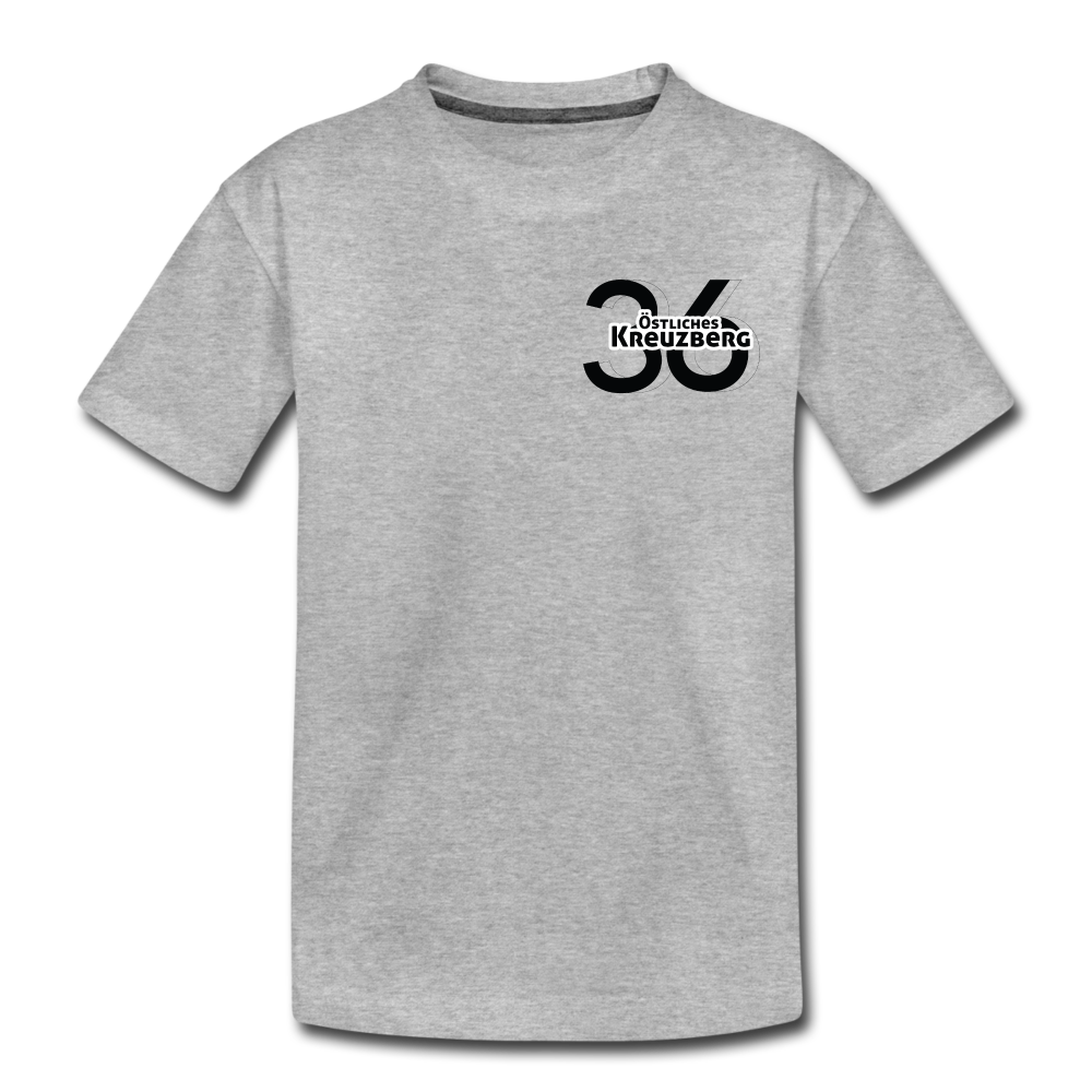 Östliches kreuzberg - Kinder Premium T-Shirt - Grau meliert
