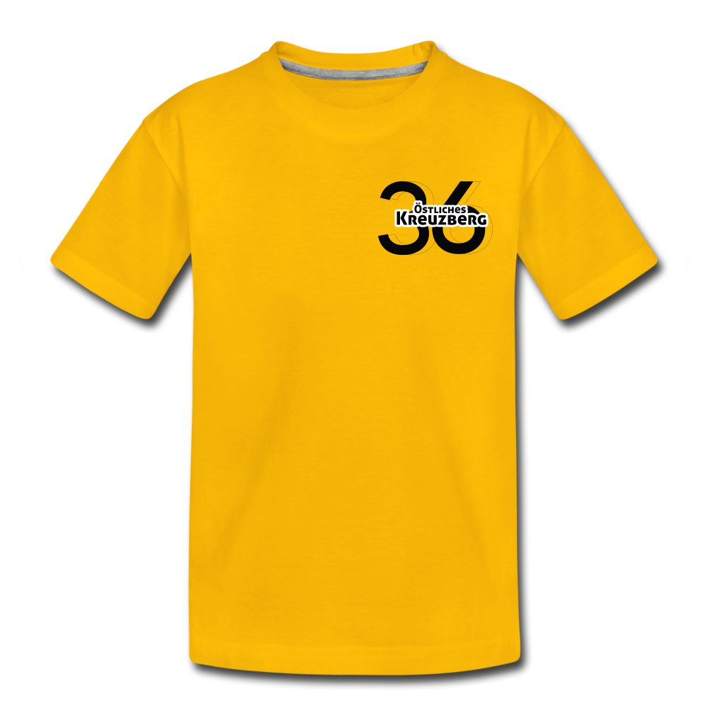 Östliches kreuzberg - Kinder Premium T-Shirt - Sonnengelb