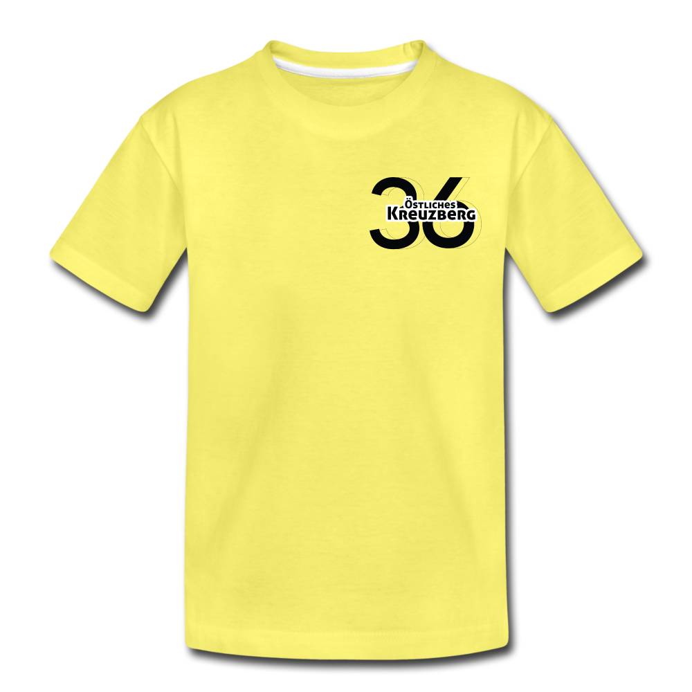 Östliches kreuzberg - Kinder Premium T-Shirt - Gelb