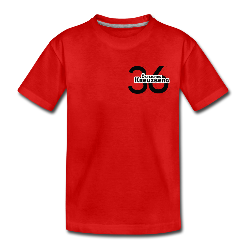 Östliches kreuzberg - Teenager Premium T-Shirt - Rot