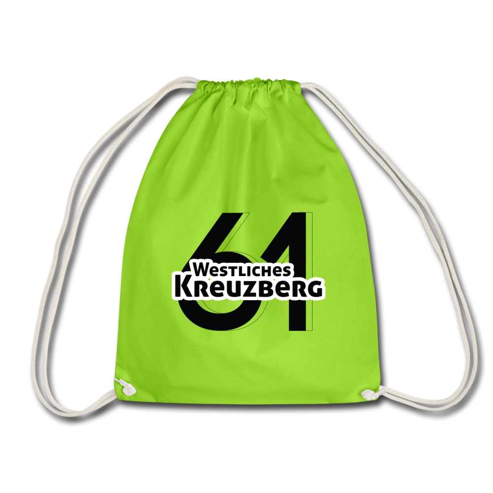 Westliches Kreuzberg  - Turnbeutel - Neongrün