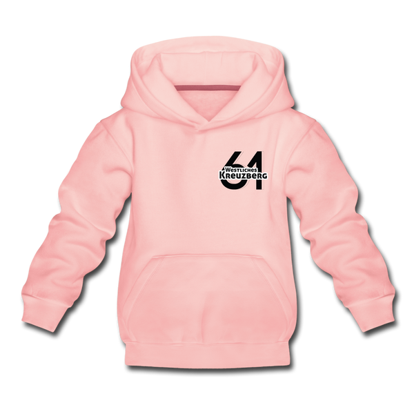 Westliches Kreuzberg  - Kinder Premium Hoodie - Kristallrosa