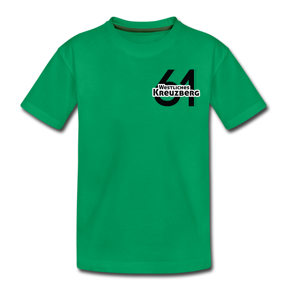 Westliches Kreuzberg  - Teenager Premium T-Shirt - Kelly Green
