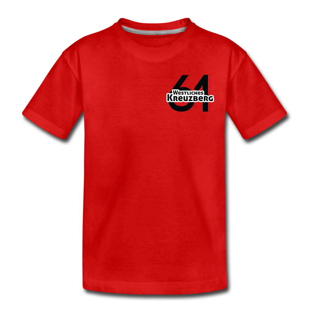 Westliches Kreuzberg  - Kinder Premium T-Shirt - Rot