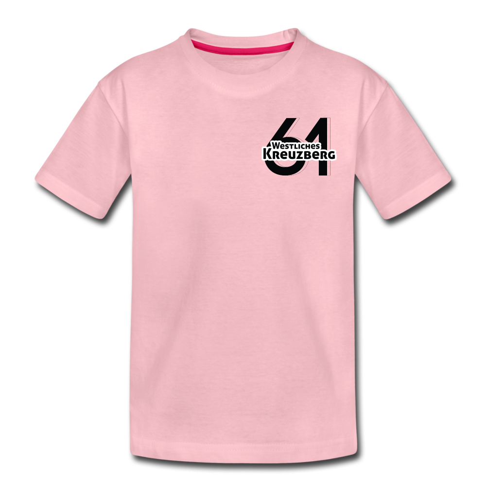 Westliches Kreuzberg  - Kinder Premium T-Shirt - Hellrosa