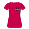Westliches Kreuzberg  - Frauen Premium T-Shirt - dunkles Pink