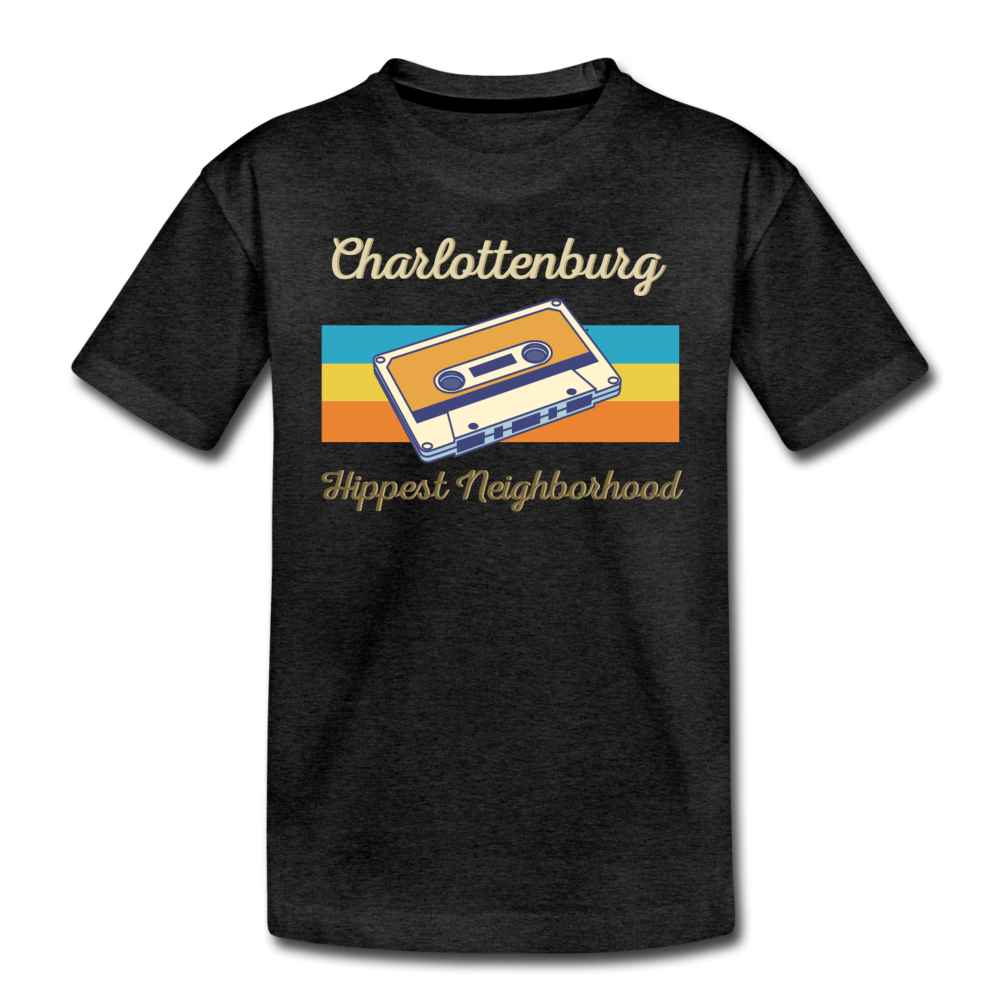 Charlottenburg Hippest Neighborhood - Teenager Premium T-Shirt - Anthrazit