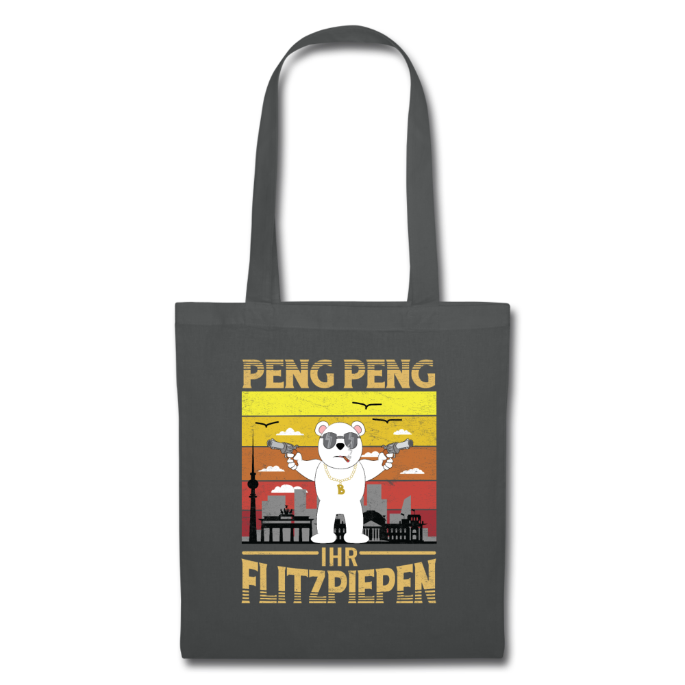 Peng Peng - Stoffbeutel - Graphite