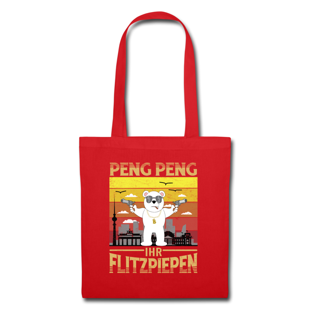 Peng Peng - Stoffbeutel - Rot