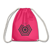 Tegel TXL Umrisse - Turnbeutel - Fuchsia