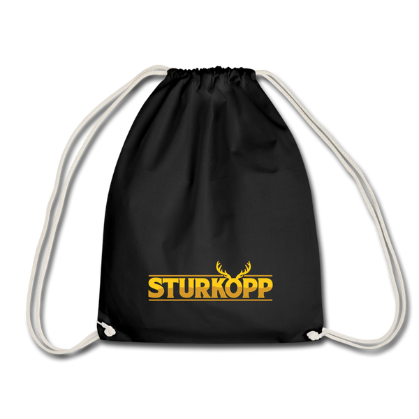 Sturkopp - Turnbeutel - Schwarz