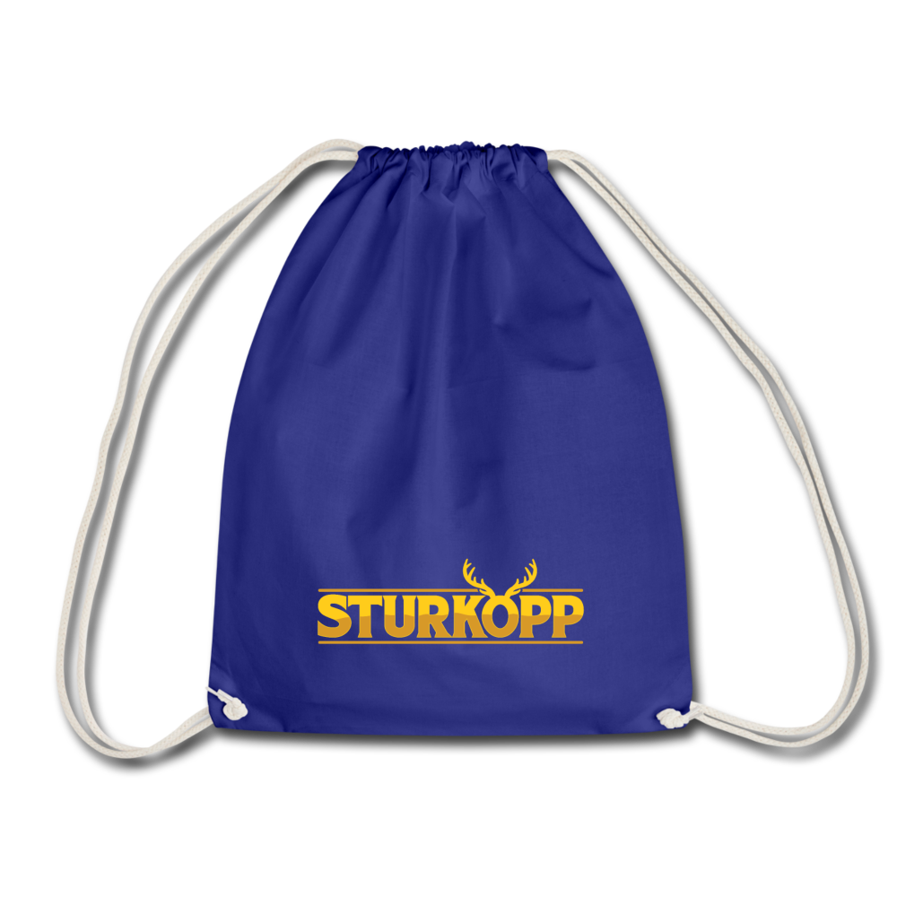 Sturkopp - Turnbeutel - Königsblau