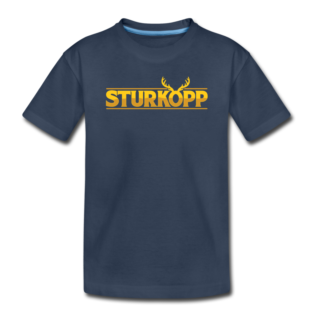 Sturkopp - Kinder Premium T-Shirt - Navy