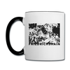 Friedrichshain Graffiti - Tasse zweifarbig - Weiß/Schwarz