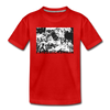 Friedrichshain Graffiti - Teenager Premium T-Shirt - Rot