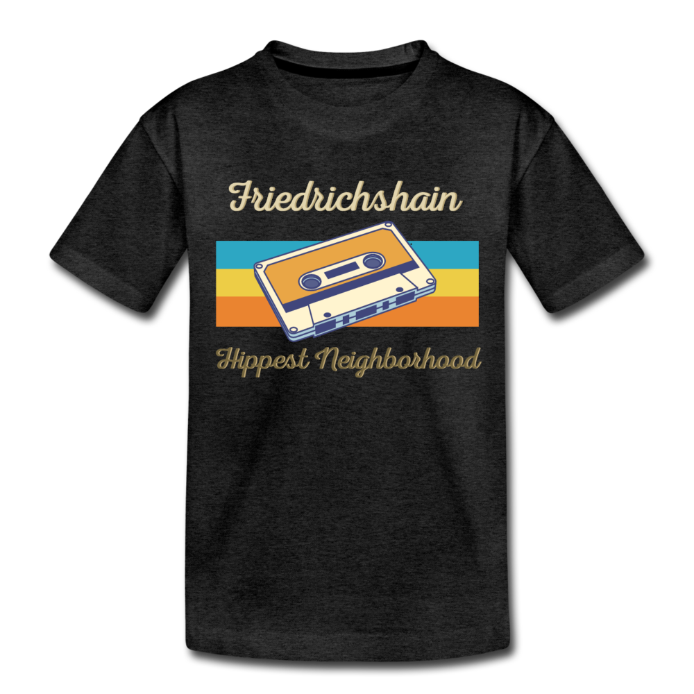Friedrichshain Hippest Neighborhood - Kinder Premium T-Shirt - Anthrazit