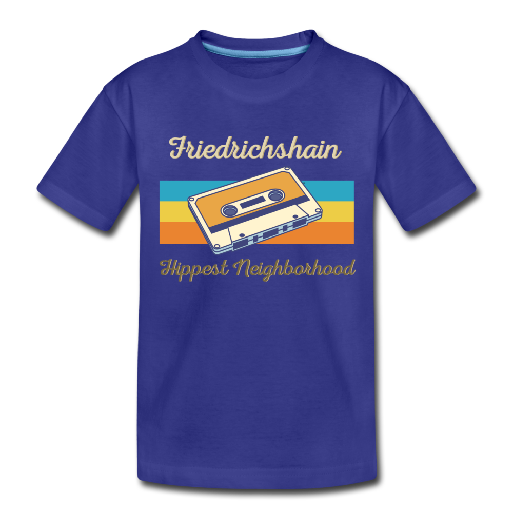 Friedrichshain Hippest Neighborhood - Teenager Premium T-Shirt - Königsblau