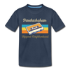 Friedrichshain Hippest Neighborhood - Teenager Premium T-Shirt - Navy