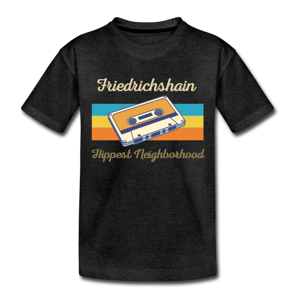 Friedrichshain Hippest Neighborhood - Teenager Premium T-Shirt - Anthrazit