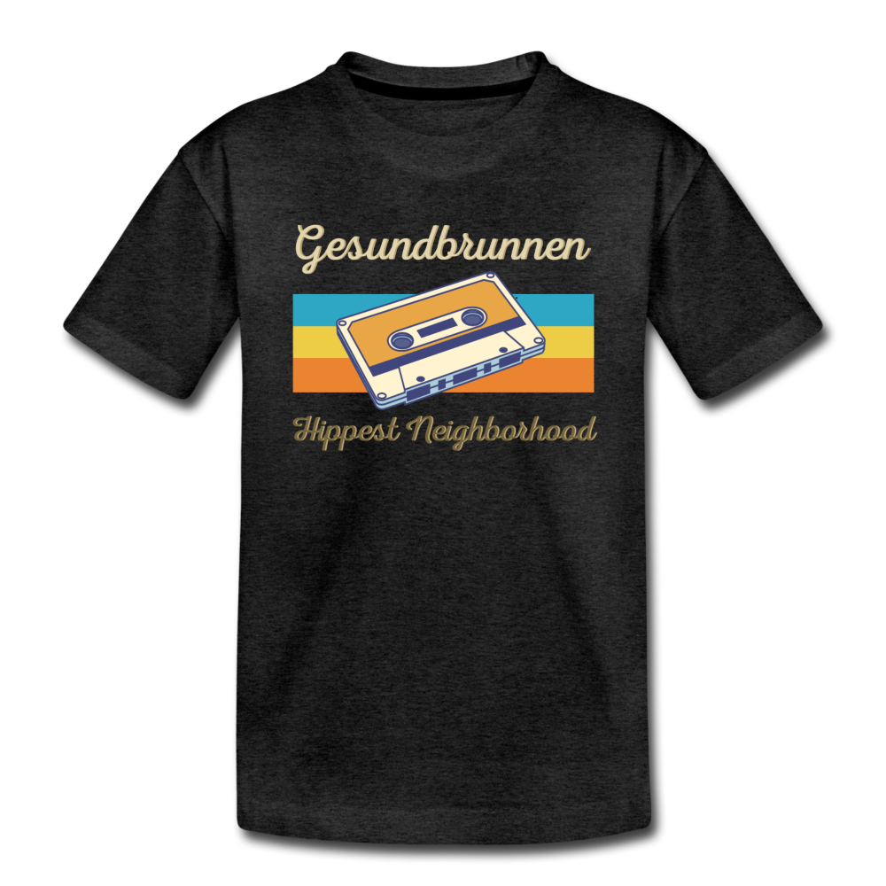 Gesundbrunnen Hippest Neighborhood - Teenager Premium T-Shirt - Anthrazit