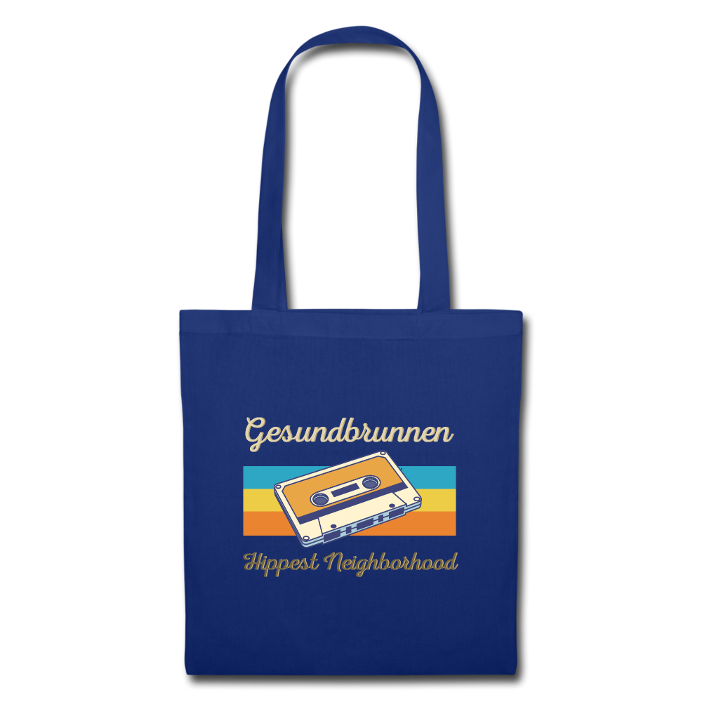 Gesundbrunnen Hippest Neighborhood - Stoffbeutel - Royalblau